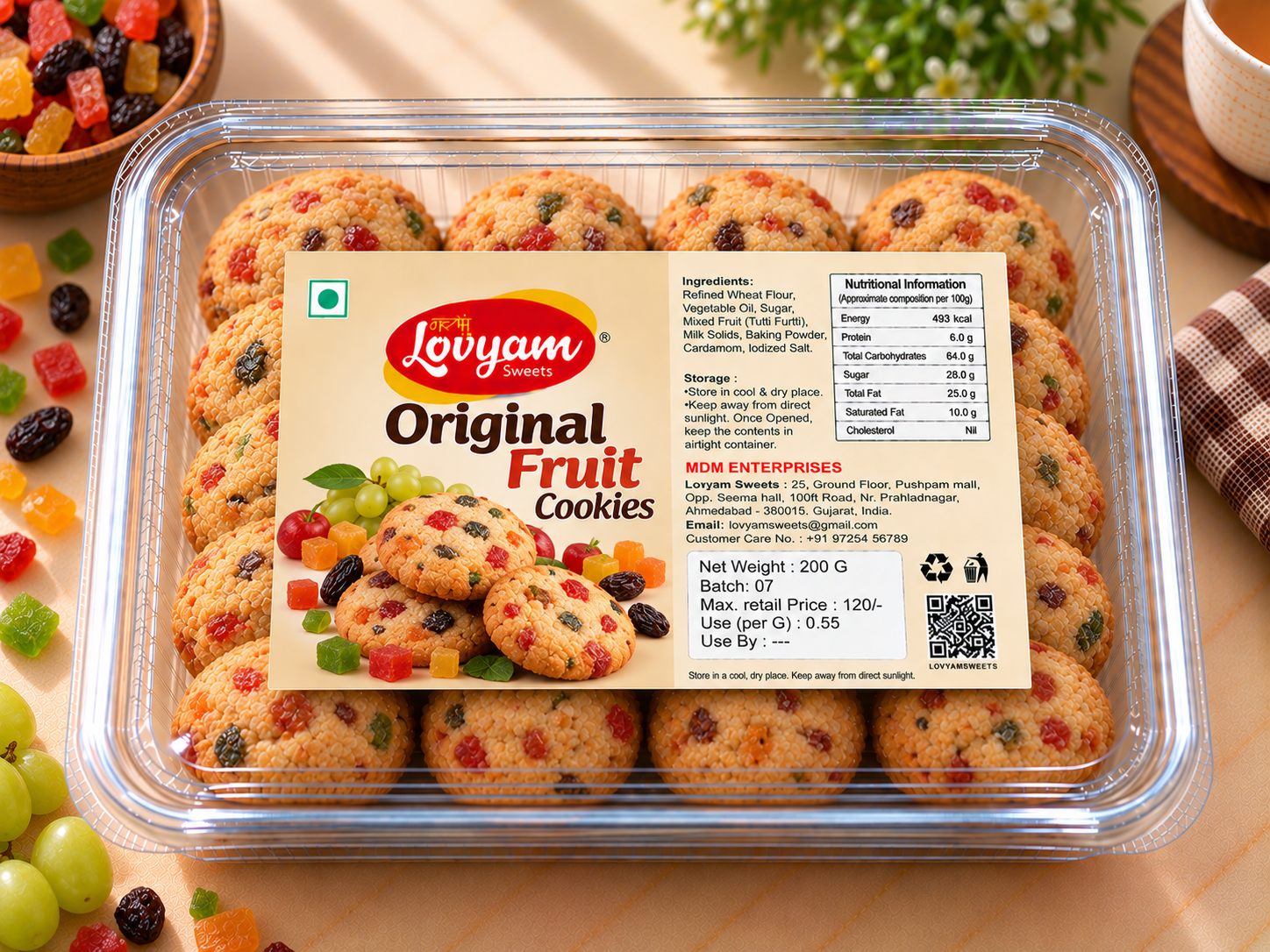 Original Fruit Cookies
